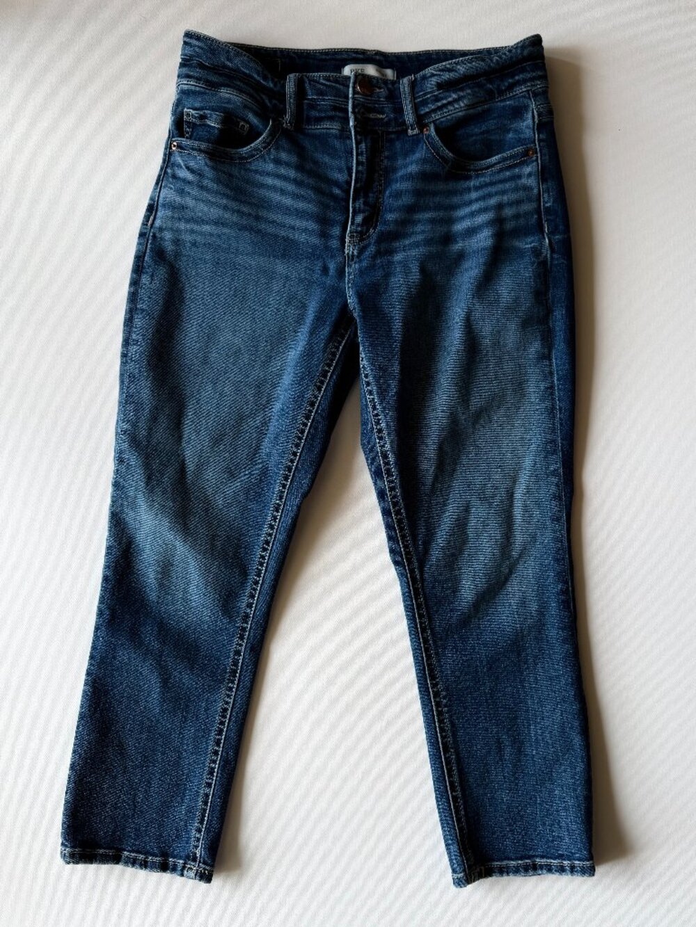 BKE Curvy Fit High Rise Straight Ankle "Gabby" Jeans SIZE 28